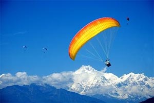 Paragliding in Sikkim